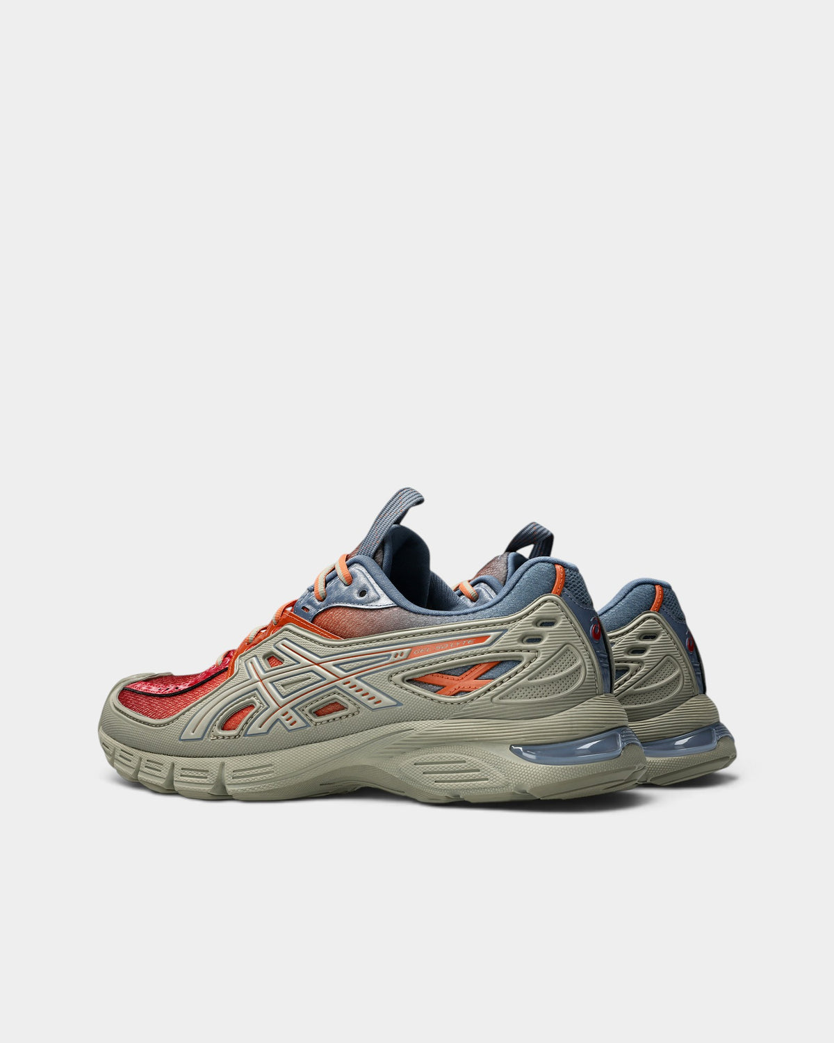 Asics UB13-S GEL-SD-Lyte (Kiko Kostadinov) Shoes - Olive Grey / Rust Orange