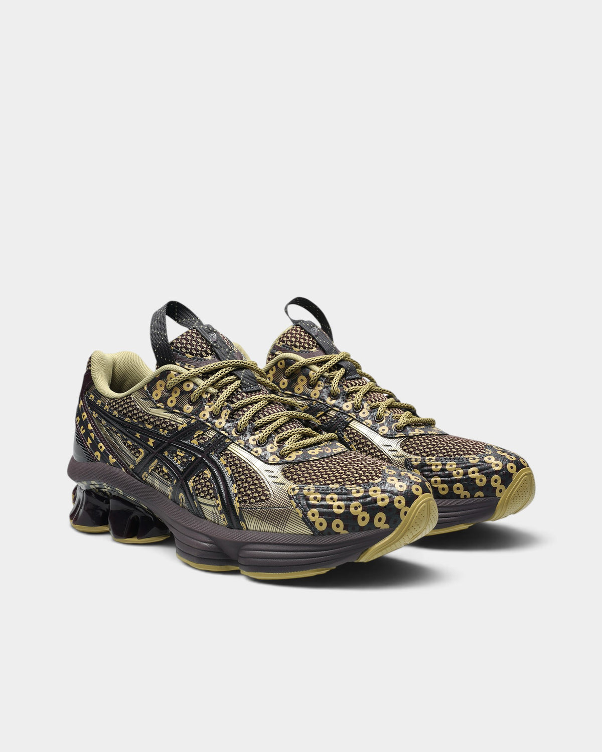 Asics US7-S GEL-Kinetic Fluent Shoes - Beniimo Purple / Lemongrass