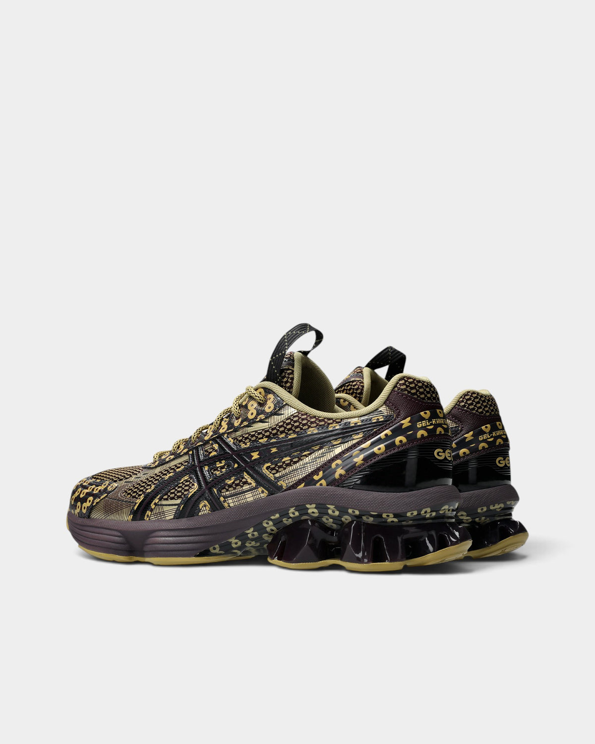 Asics US7-S GEL-Kinetic Fluent Shoes - Beniimo Purple / Lemongrass