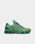 Asics US7-S GEL-Kinetic Fluent Shoes - Watershed Rose / Kale