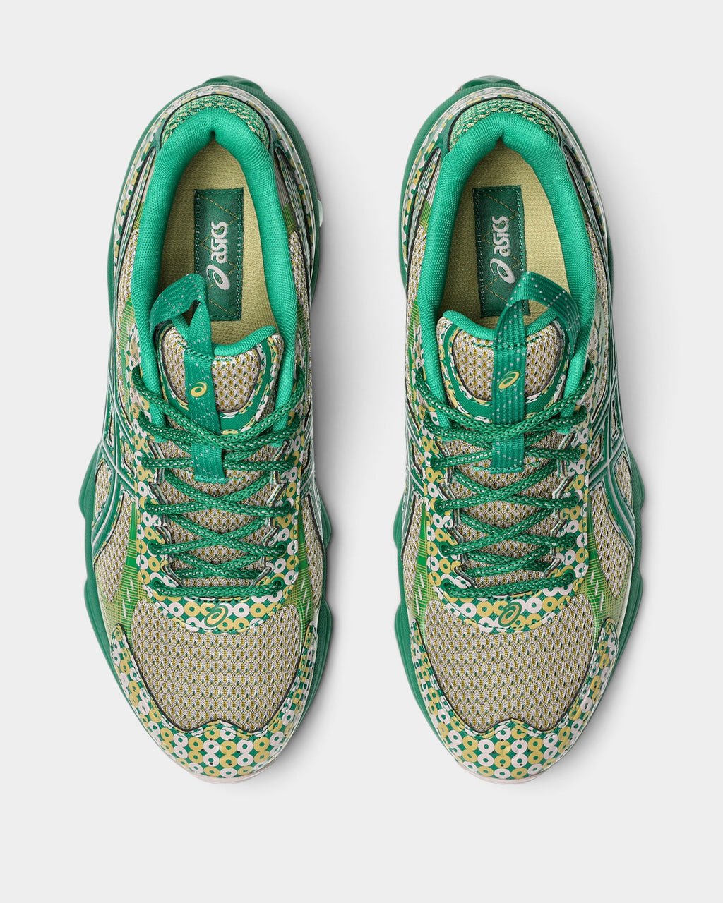 Asics US7-S GEL-Kinetic Fluent Shoes - Watershed Rose / Kale