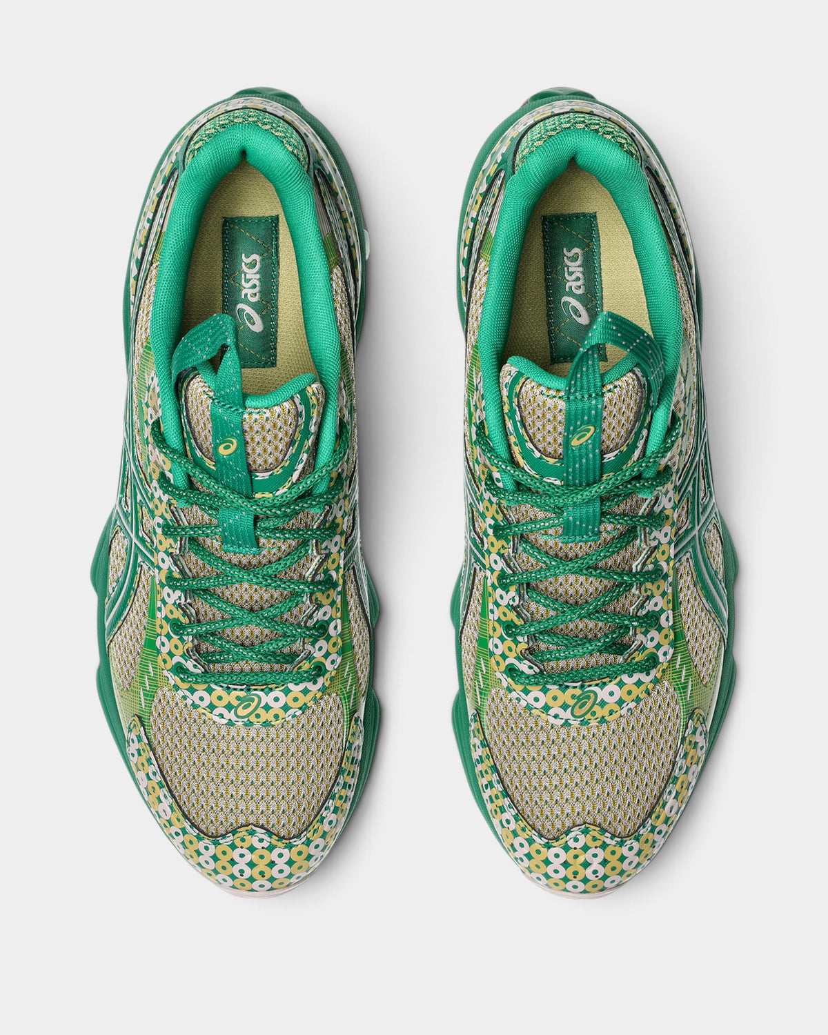 Asics US7-S GEL-Kinetic Fluent Shoes - Watershed Rose / Kale