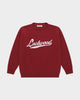 Burgundy/White