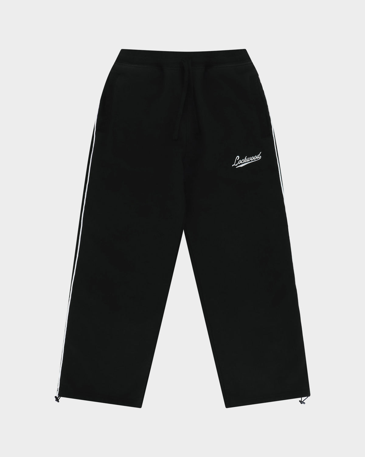 Lockwood Baseball Sweatpants - Black/White