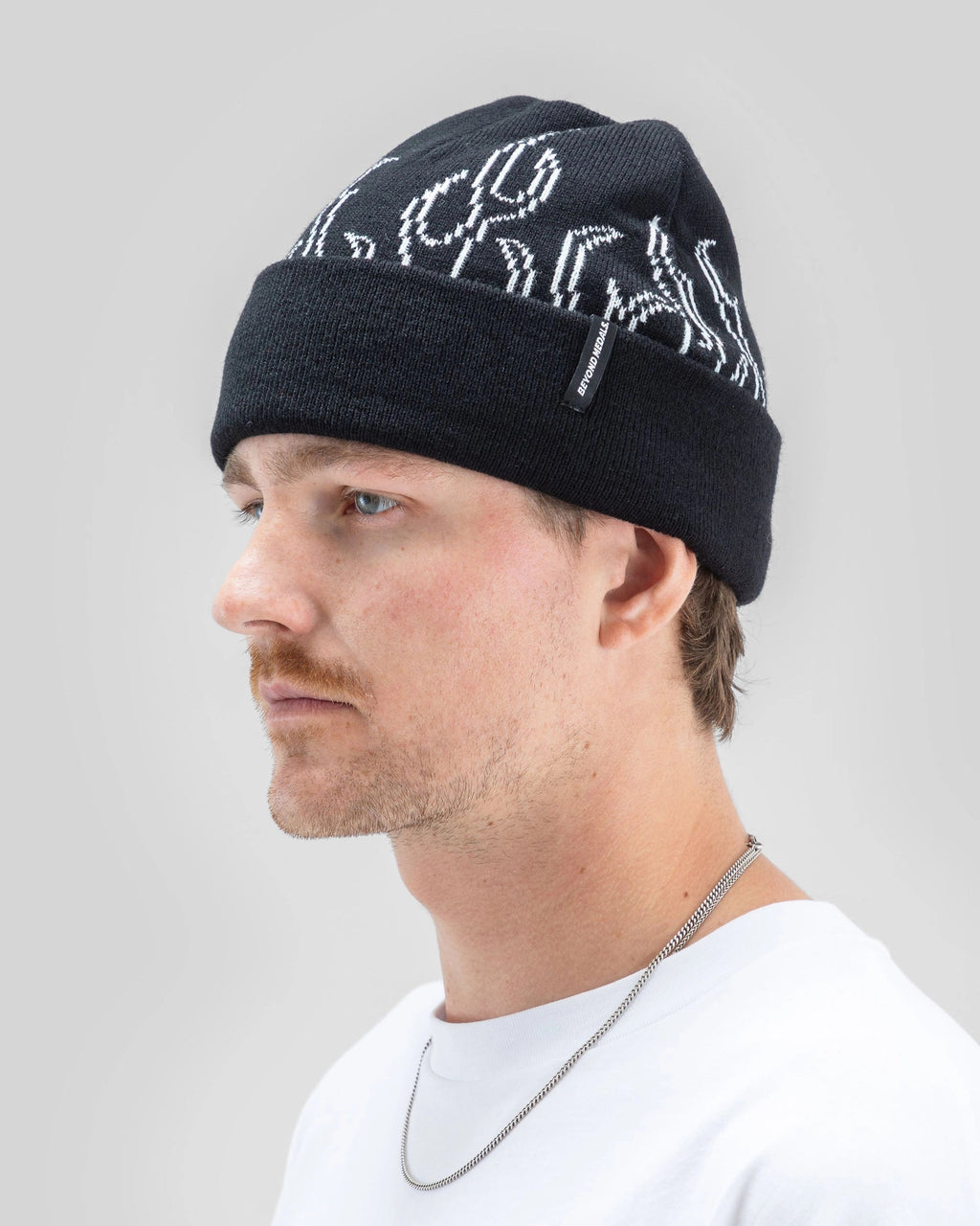 Beyond Medals 00s Flame Beanie - Black