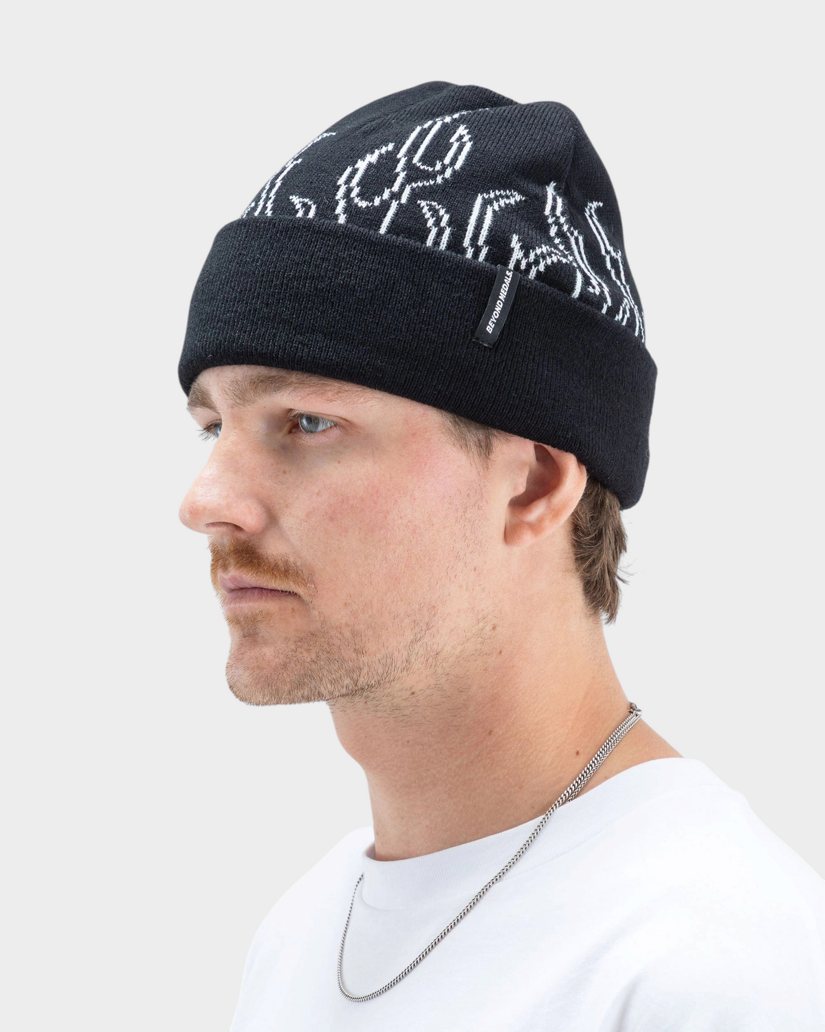 Beyond Medals 00s Flame Beanie - Black