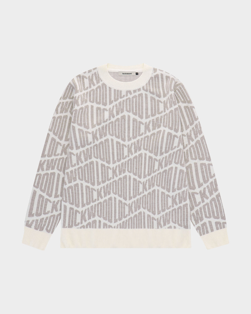 Lockwood Bowie Knit Sweater - Crème/Beige