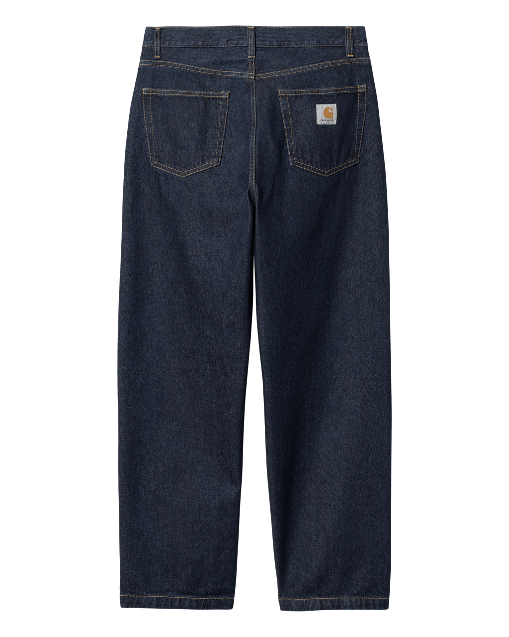 Carhartt Landon Pants - Blue, Rinsed, front flat-lay