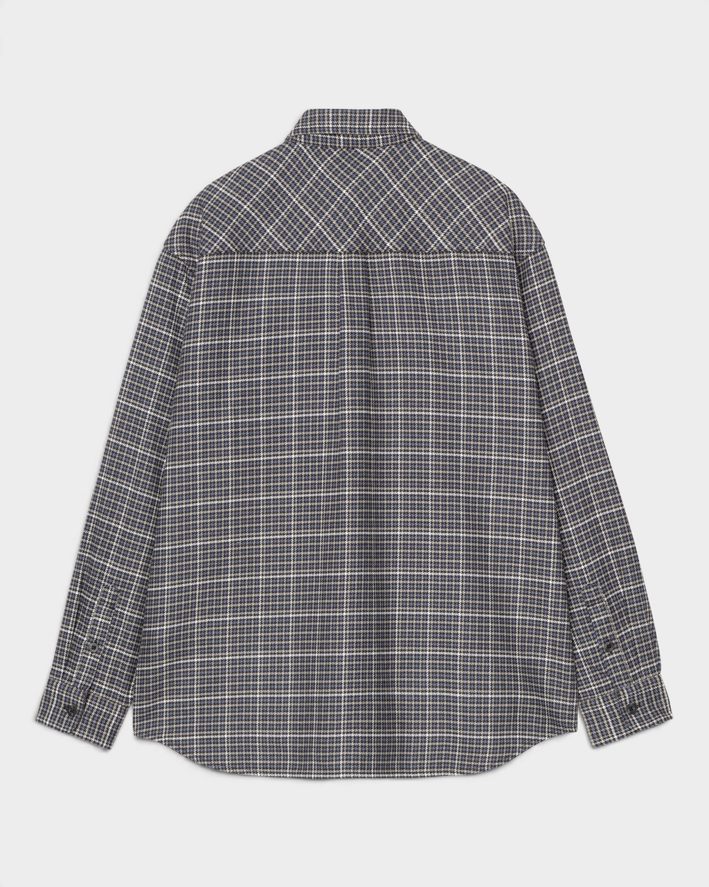 Carhartt Long-Sleeve Todrick Shirt - Todrick Houndstooth, Icesheet, flat-lay, second view