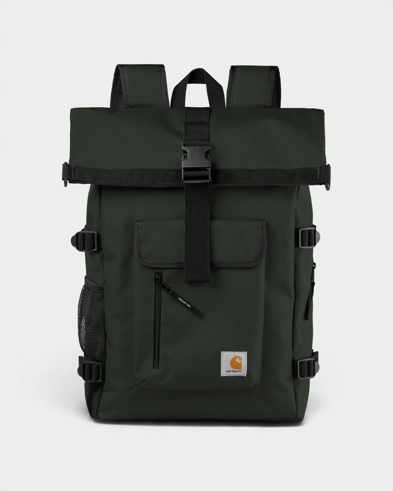 Carhartt Philis Backpack - Raven, front flat-lay
