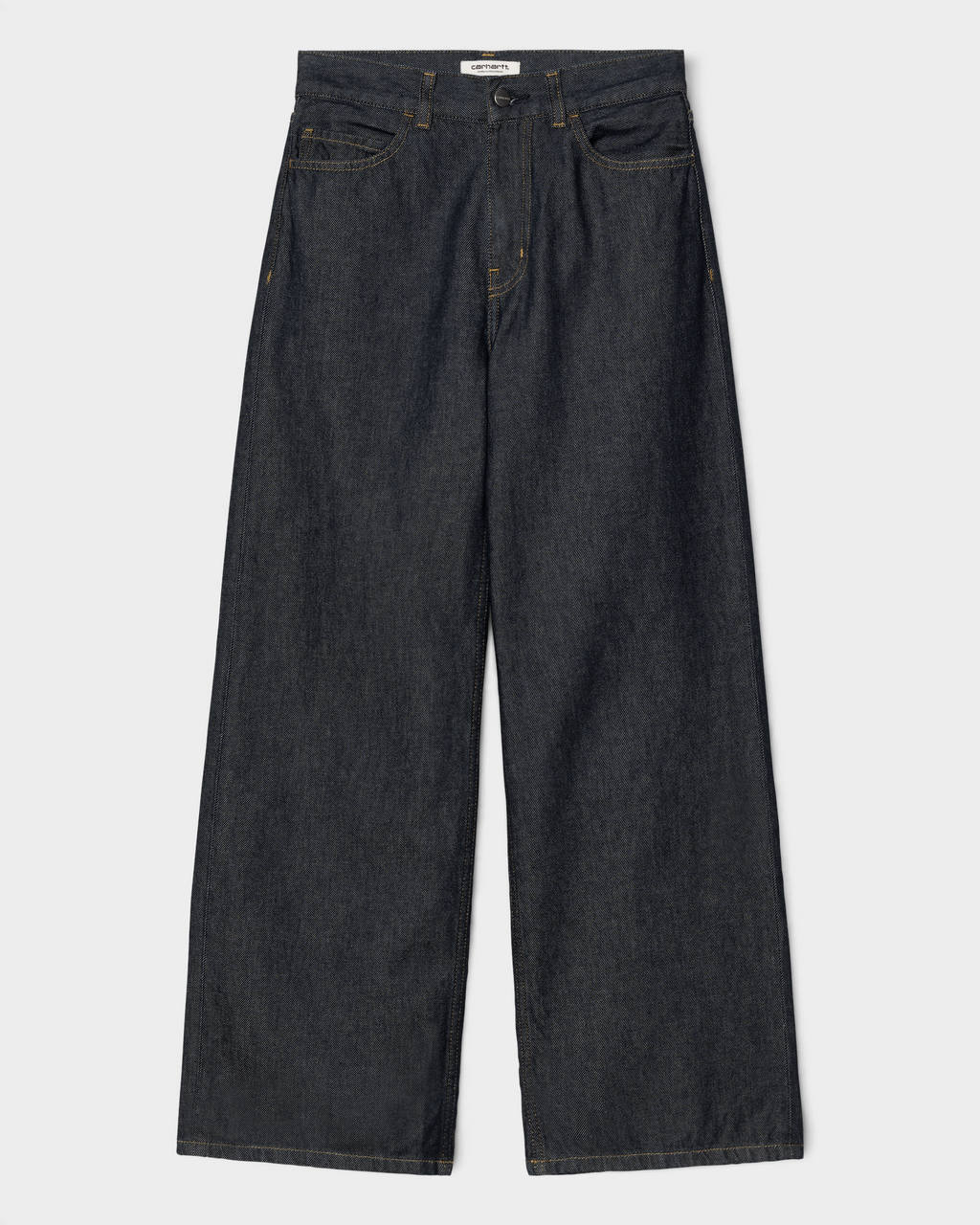 Carhartt W' Jane Pants - Blue, Rinsed, flat-lay, second view