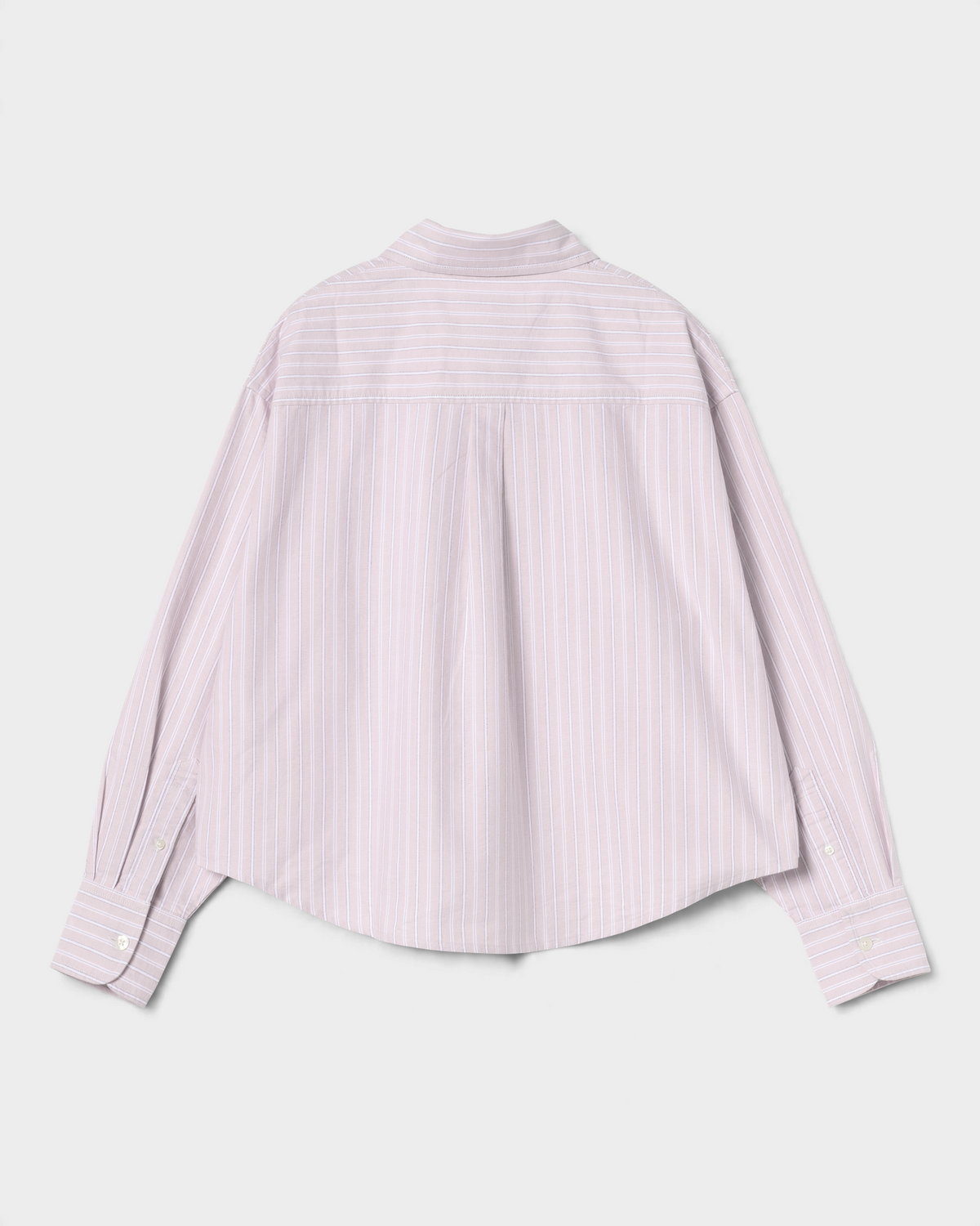Carhartt W' Long-Sleeve Kanan Shirt - Kanan Stripe, Hortensia, flat-lay, second view