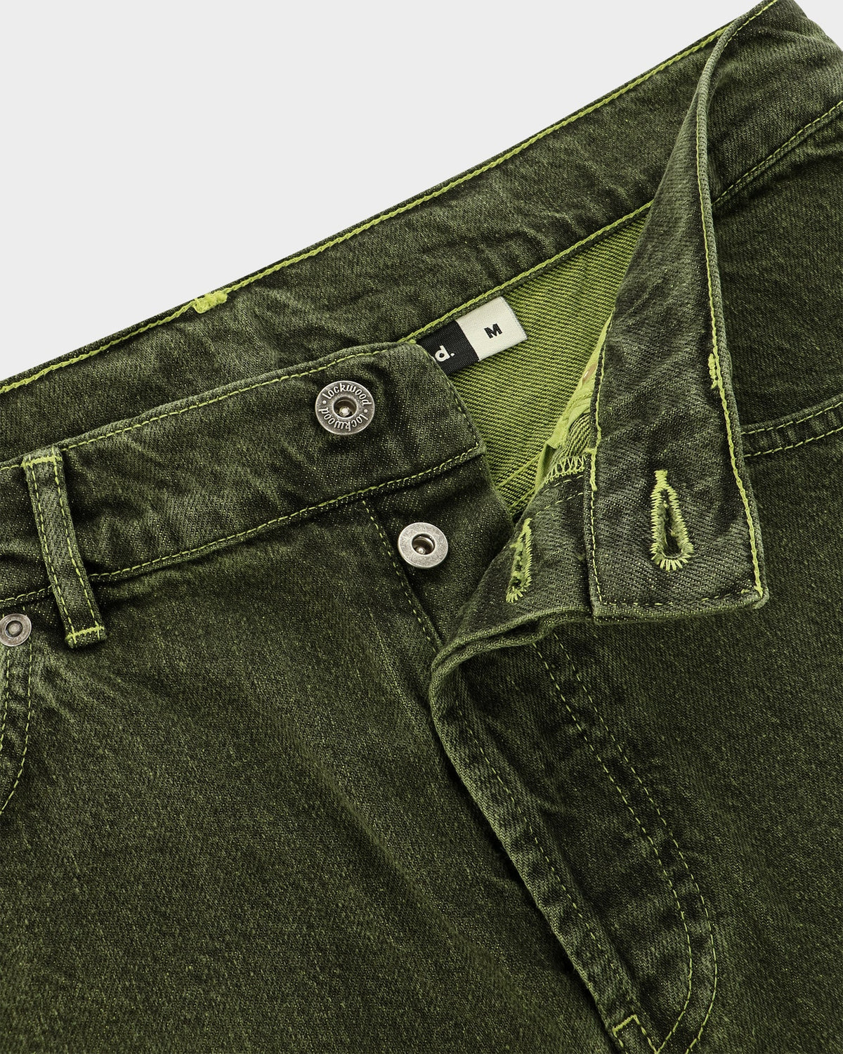 Lockwood Classic Relaxed Jeans - Poison Green