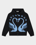 Lockwood Zwan Zip Hoodie - Black