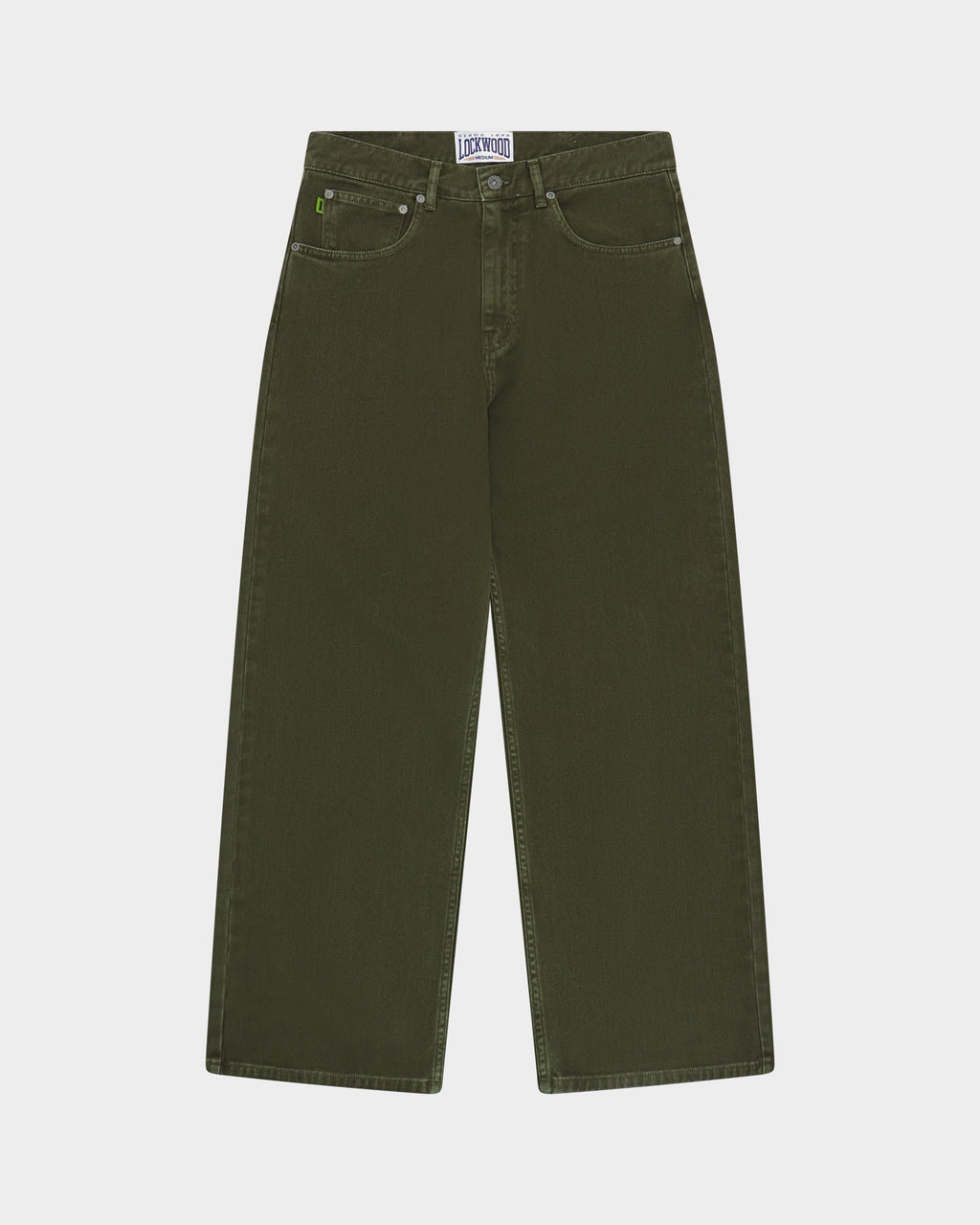 Lockwood Straight Baggy Jeans - Green