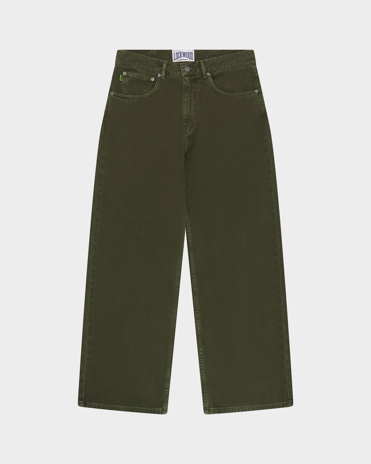 Lockwood Straight Baggy Jeans - Green