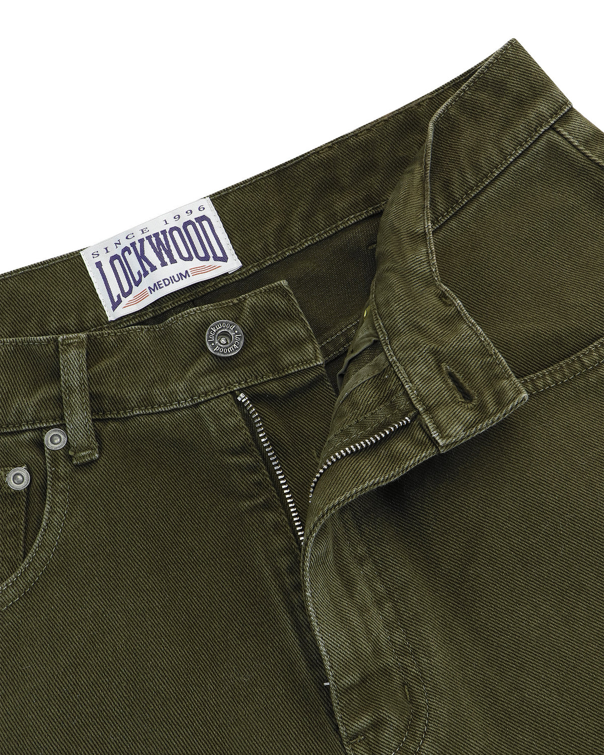 Lockwood Straight Baggy Jeans - Green