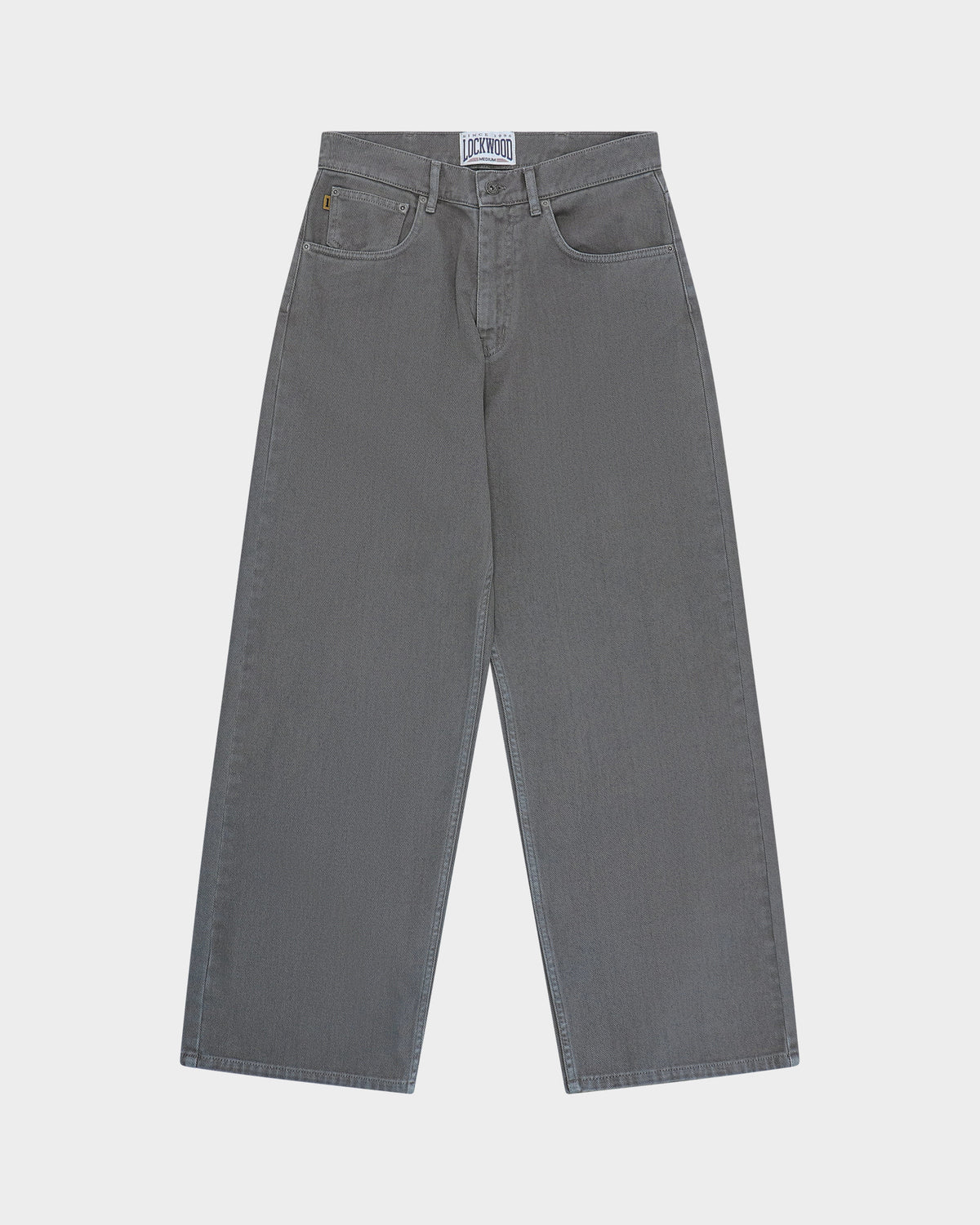 Lockwood Straight Baggy Jeans - Grey