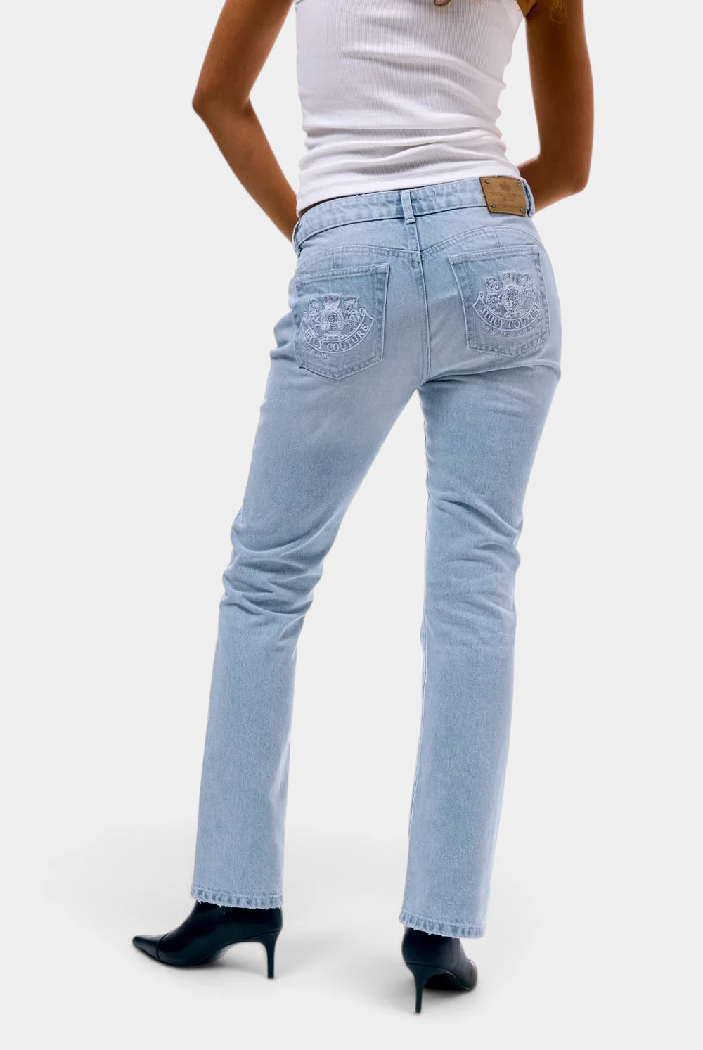 Juicy Couture Dog Crest Bootcut Jeans