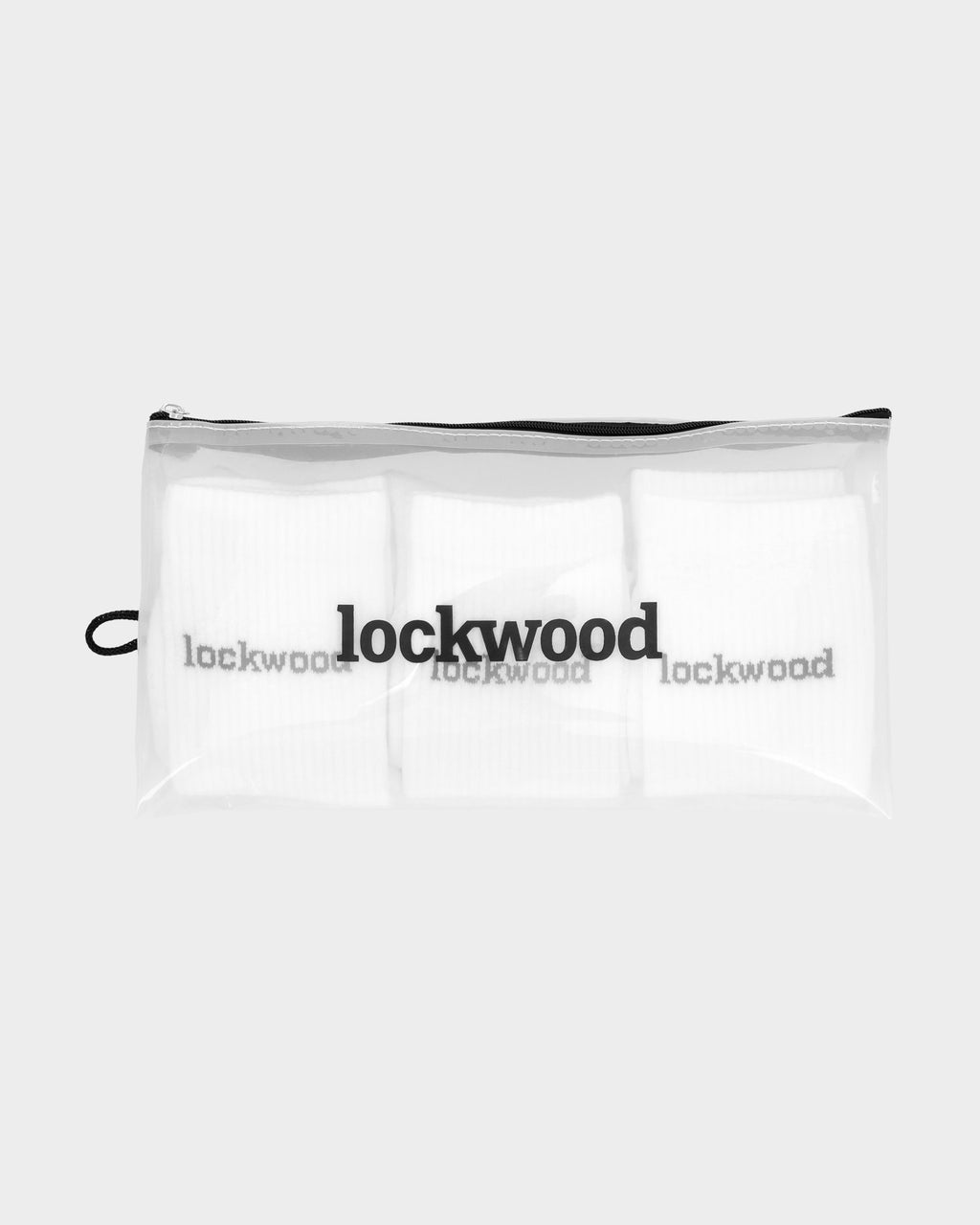 Lockwood 3-Pack For Daily Use Socks - White