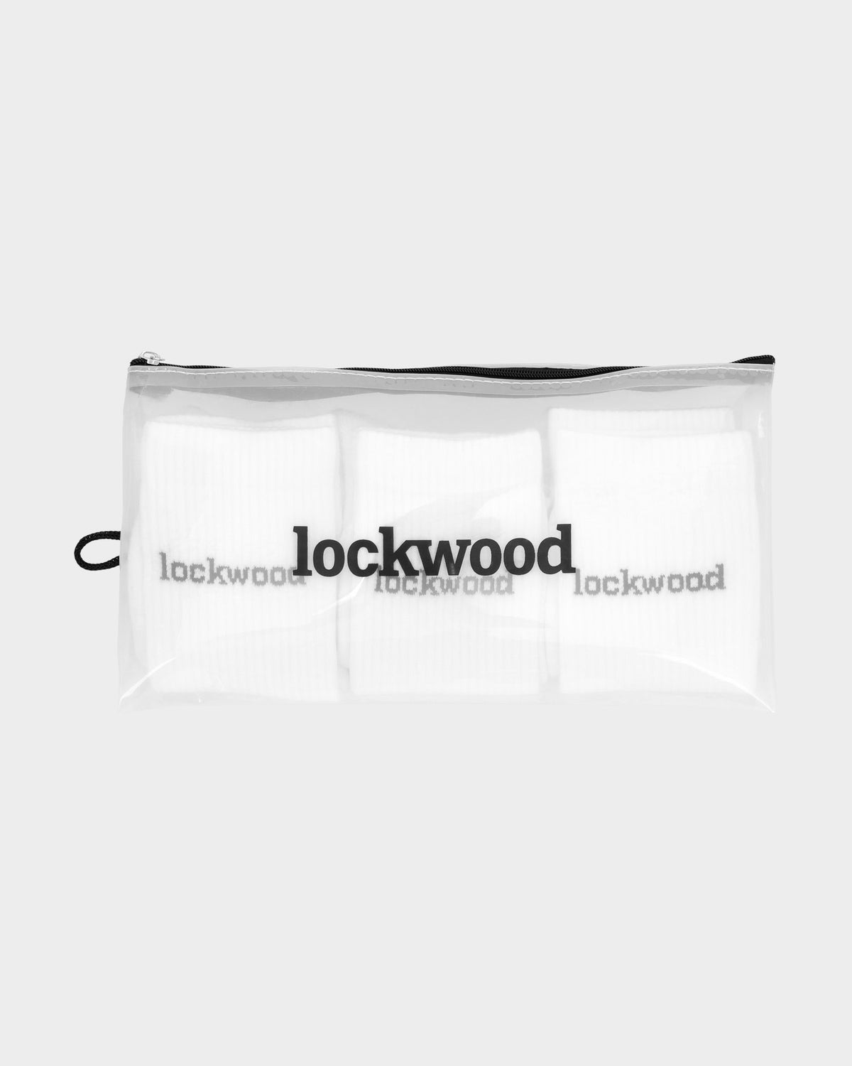Lockwood 3-Pack For Daily Use Socks - White
