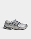 Lockwood Avenue adidas Adistar Control 5 sneakers in tonal gray and silver metallic with an open mesh upper.