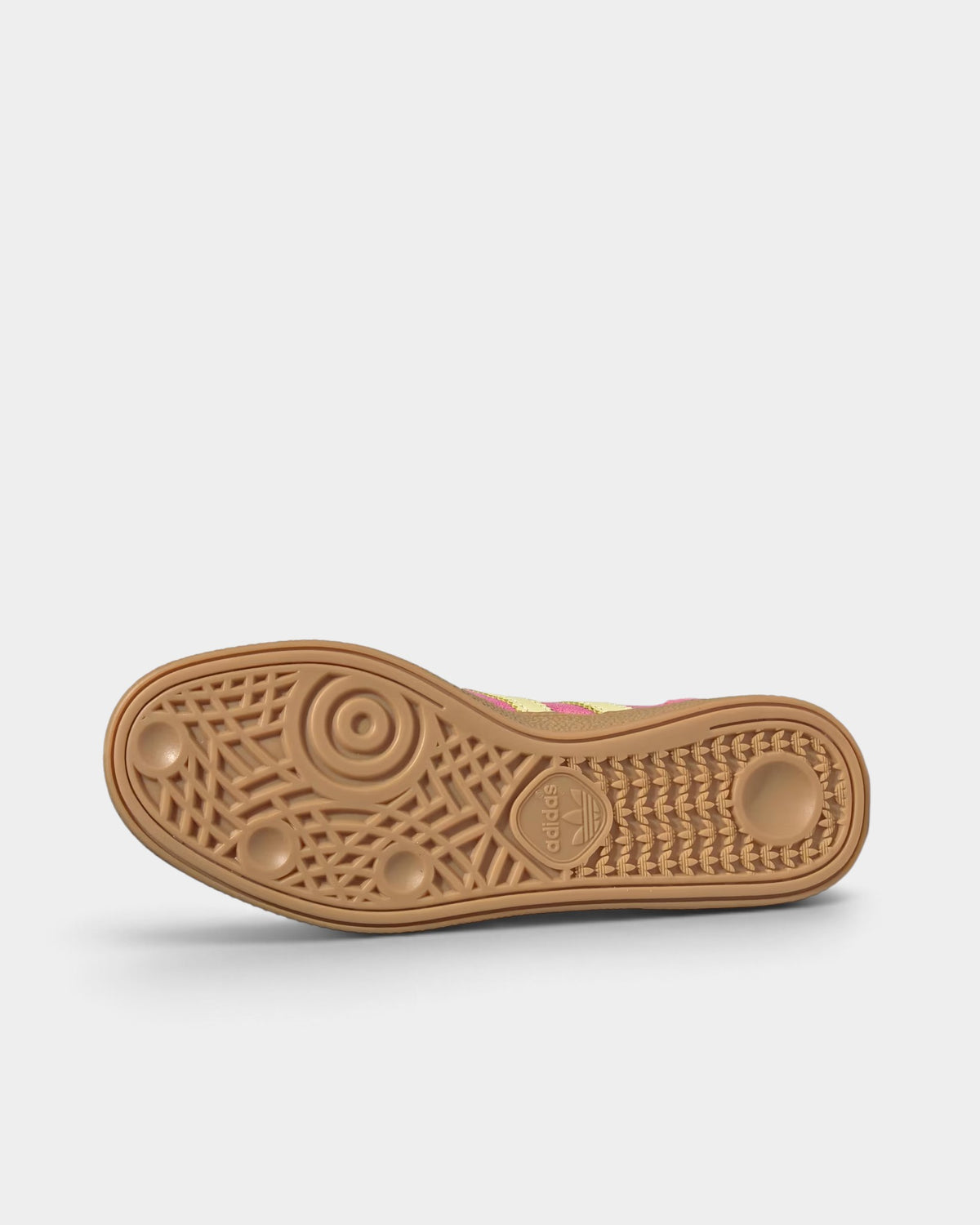 Lockwood Avenue adidas Handball Spezial shoes featuring a classic gum rubber outsole with detailed tread pattern