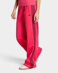 Lockwood Avenue adidas Adicolor Firebird loose track pants in pink with maroon 3-Stripes and embroidered Trefoil logo