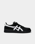 Lockwood Avenue Asics Skateboarding GEL-Vickka Pro shoes in black suede with white side stripes and heel tab.