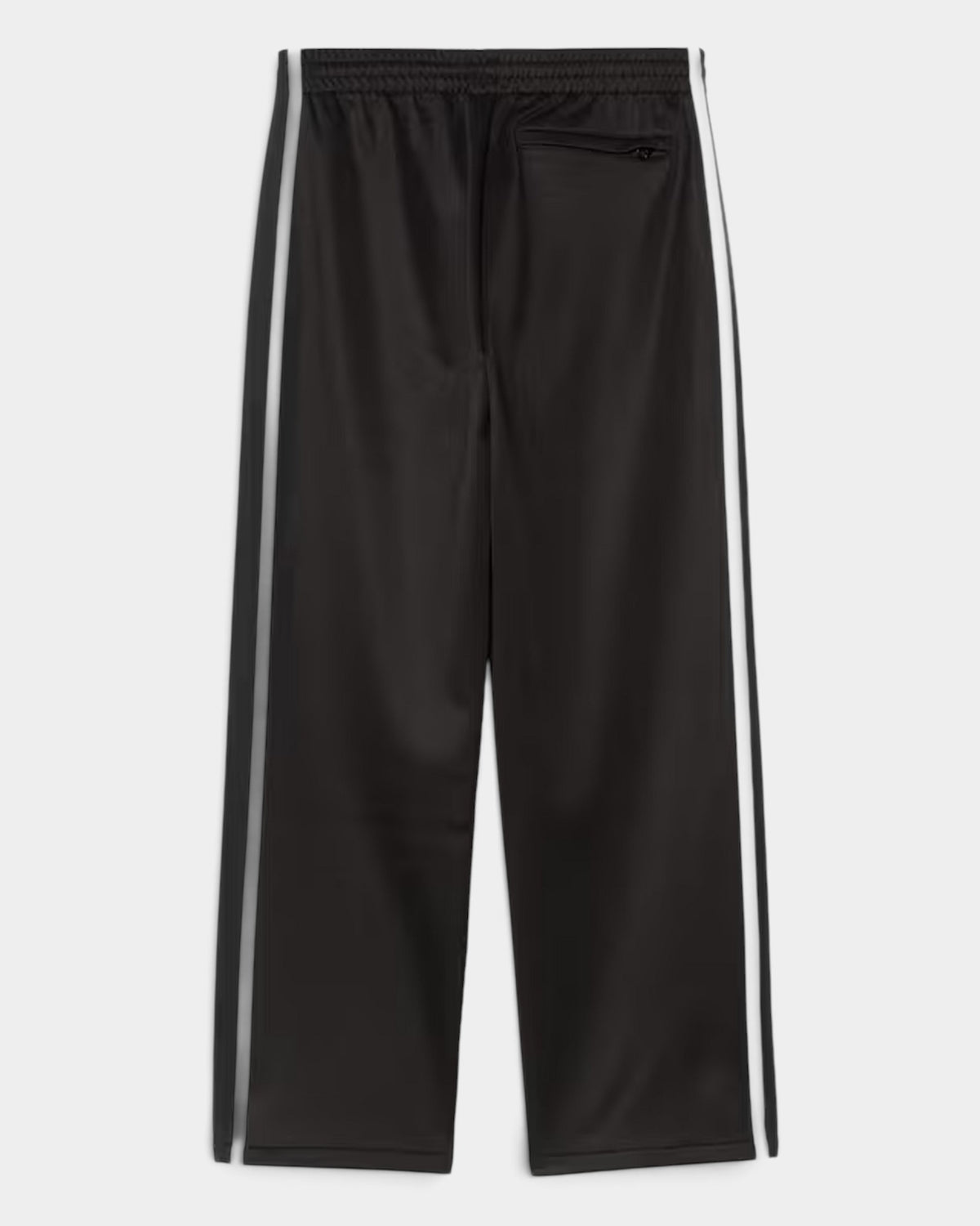 Lockwood Avenue Carhartt Bolar loose fit black sweatpants with white side tape detailing and back zipped pocket