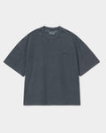 Lockwood Avenue Carhartt Benton loose fit grey cotton jersey t-shirt with embroidered script logo