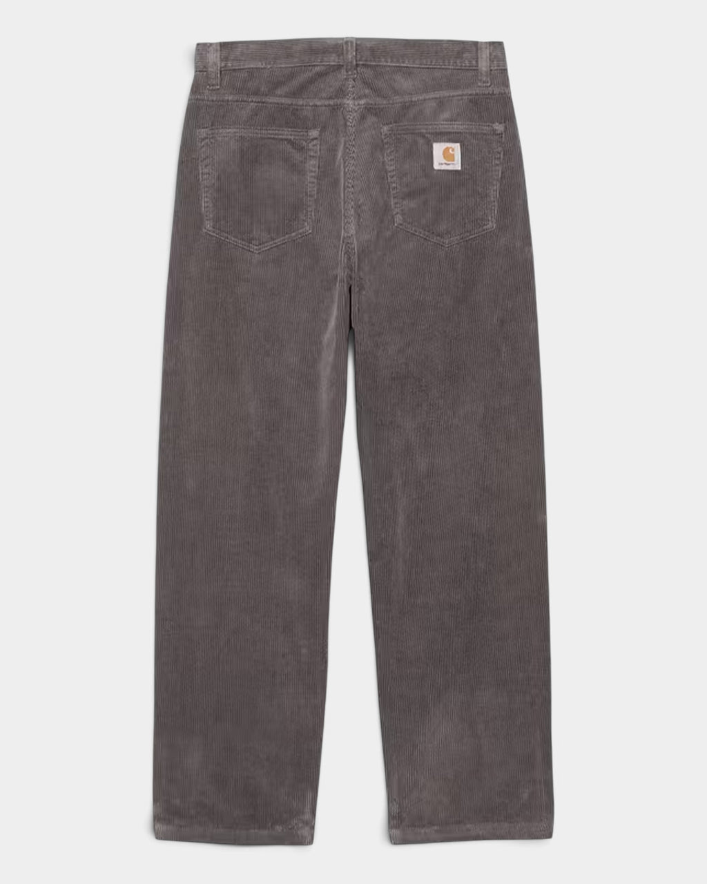 Lockwood Avenue Carhartt Landon pants in grey corduroy with back pockets and square logo label