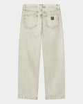 Lockwood Avenue Carhartt Landon stone-dyed heavyweight cotton denim pants in a loose tapered fit, back view.