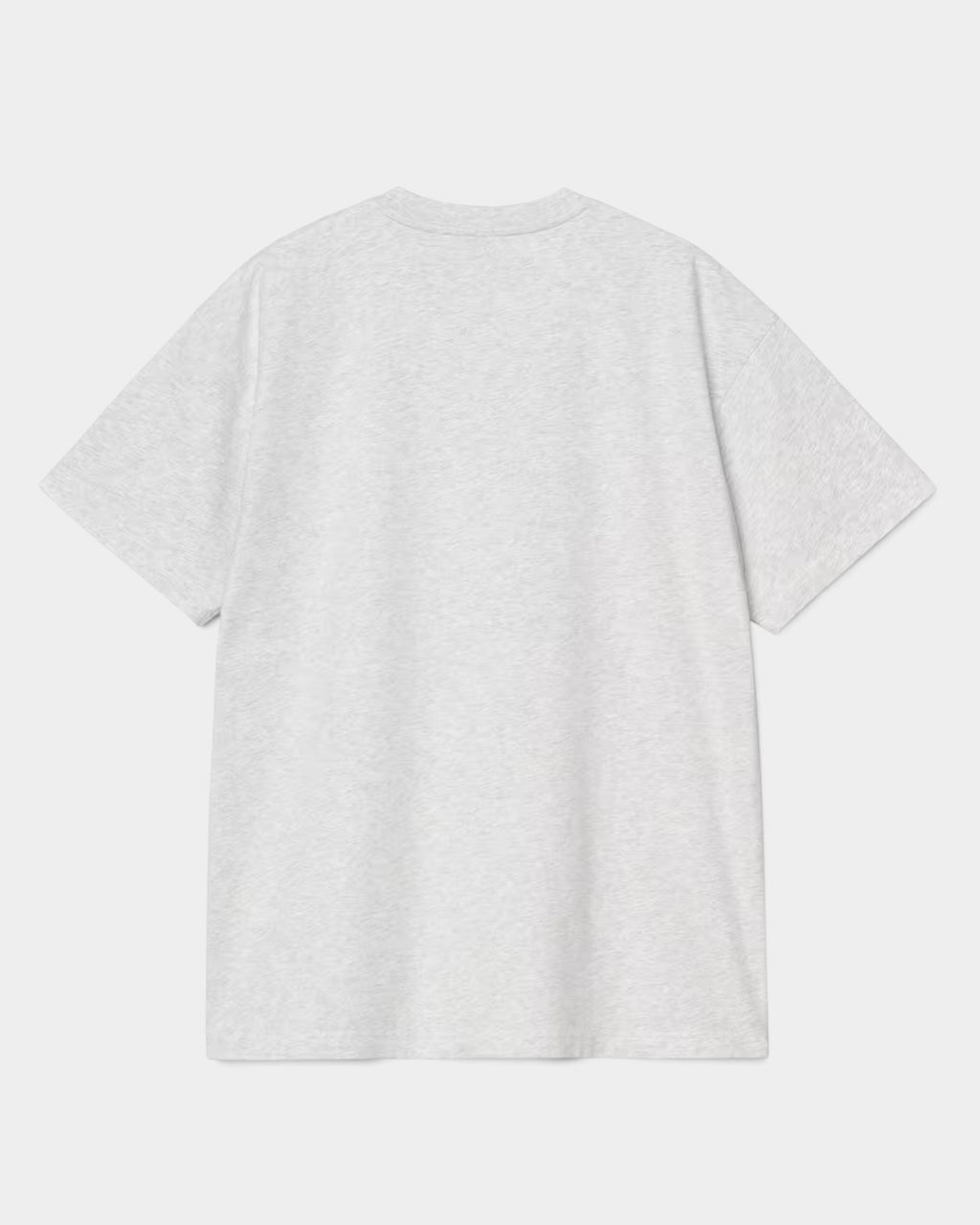 Lockwood Avenue Carhartt WIP III loose fit grey organic cotton jersey t-shirt, back view