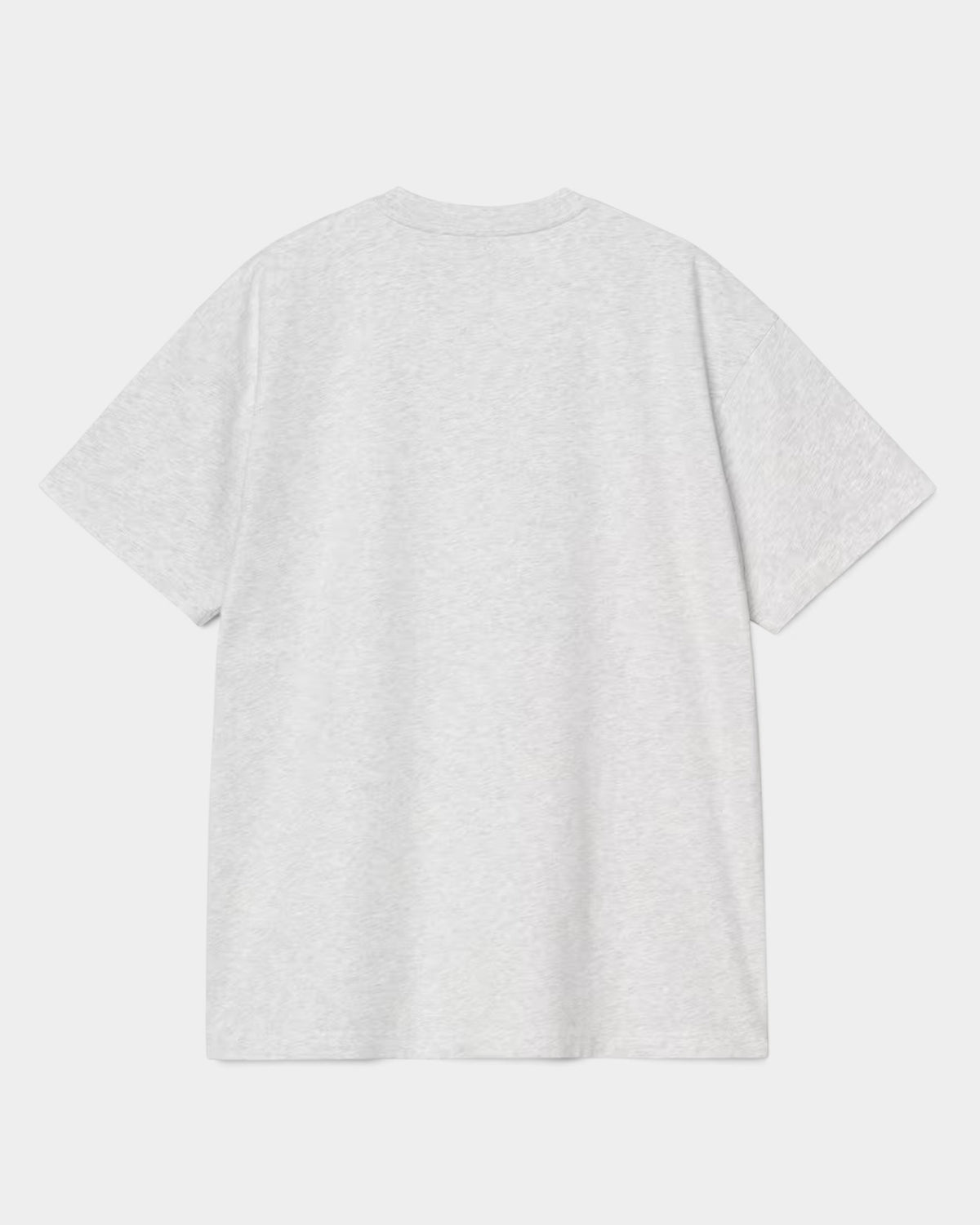 Lockwood Avenue Carhartt WIP III loose fit grey organic cotton jersey t-shirt, back view