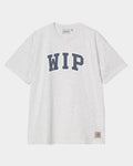 Lockwood Avenue Carhartt WIP III loose fit grey stone-washed organic cotton t-shirt with chest graphic print