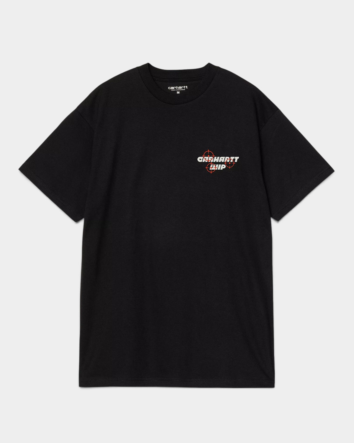 Lockwood Avenue Carhartt Wiptopia black organic cotton t-shirt with small chest logo print