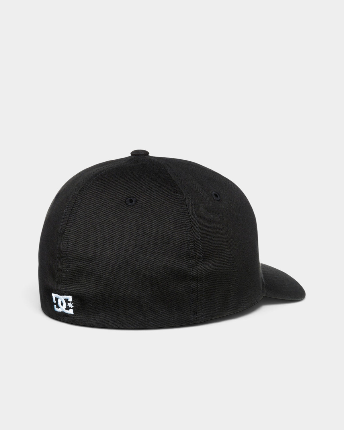Lockwood Avenue DC Shoes Star Cap in black with a white embroidered logo on the side and a structured six-panel fit.