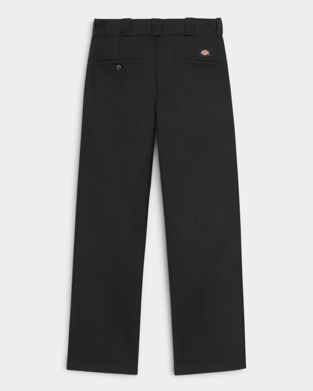 Lockwood Avenue Dickies 874 recycled work pants in black, featuring a straight leg fit and rear pockets.