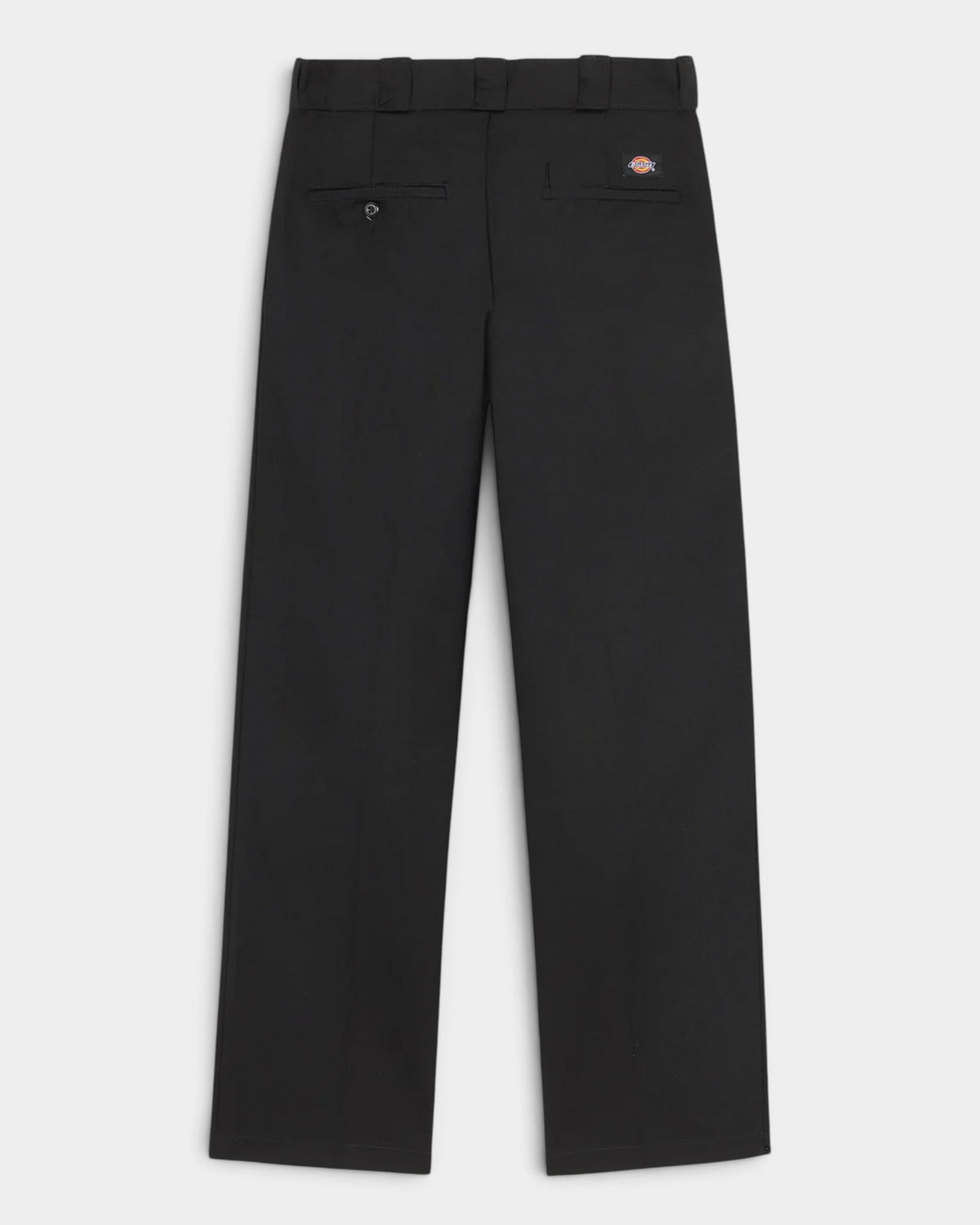 Lockwood Avenue Dickies 874 recycled work pants in black, featuring a straight leg fit and rear pockets.