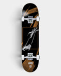 Lockwood Avenue Element x Star Wars 8.0 inch skateboard deck featuring X-wing starfighter graphic on black maple