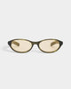 Olive Horn/Yellow Lens