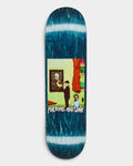 Lockwood Avenue Fucking Awesome Aidan Mackey 8.44 inch skateboard deck with Rox Hollingsworth fluorescent artwork