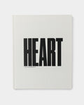 Lockwood Avenue Heart by Lucas Beaufort hardcover book with white cover and bold black typography