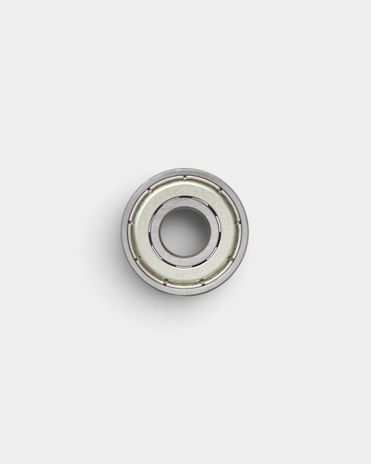 Lockwood Avenue Independent GP-S skateboard bearing with a single metal shield for easy maintenance.