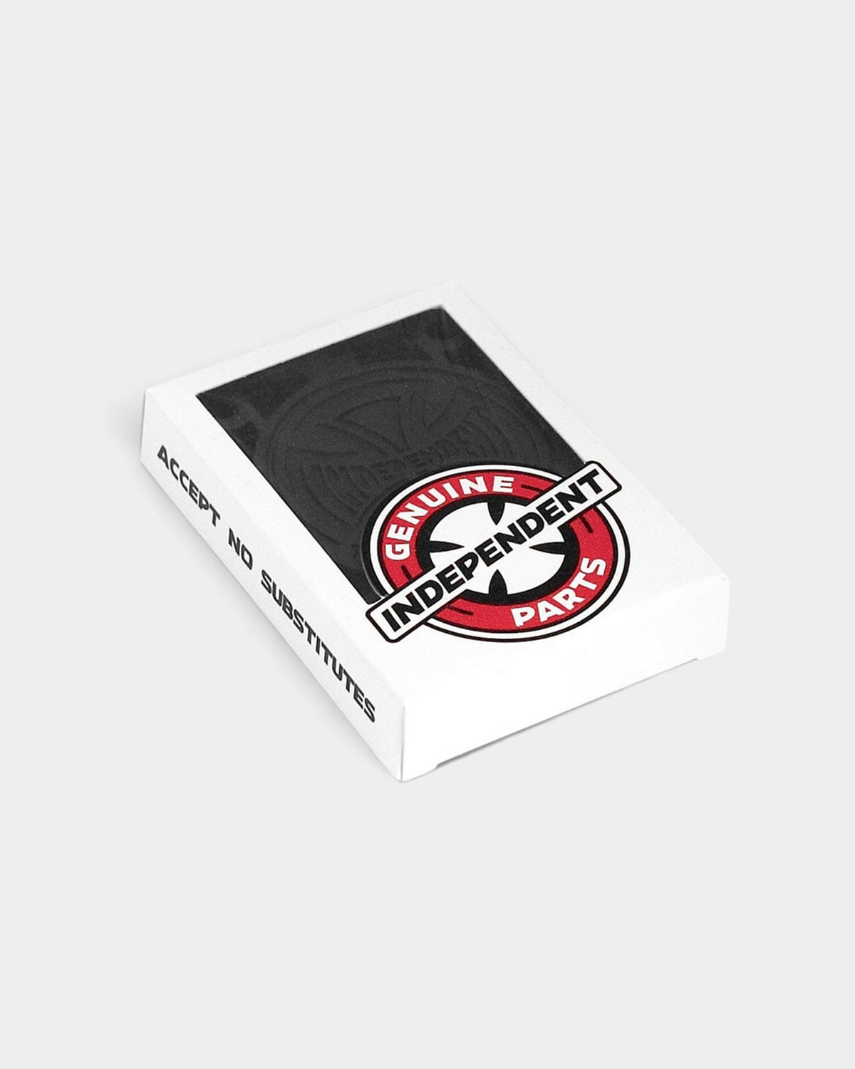 Lockwood Avenue Independent 1/4 inch black skateboard riser pads in original branded packaging