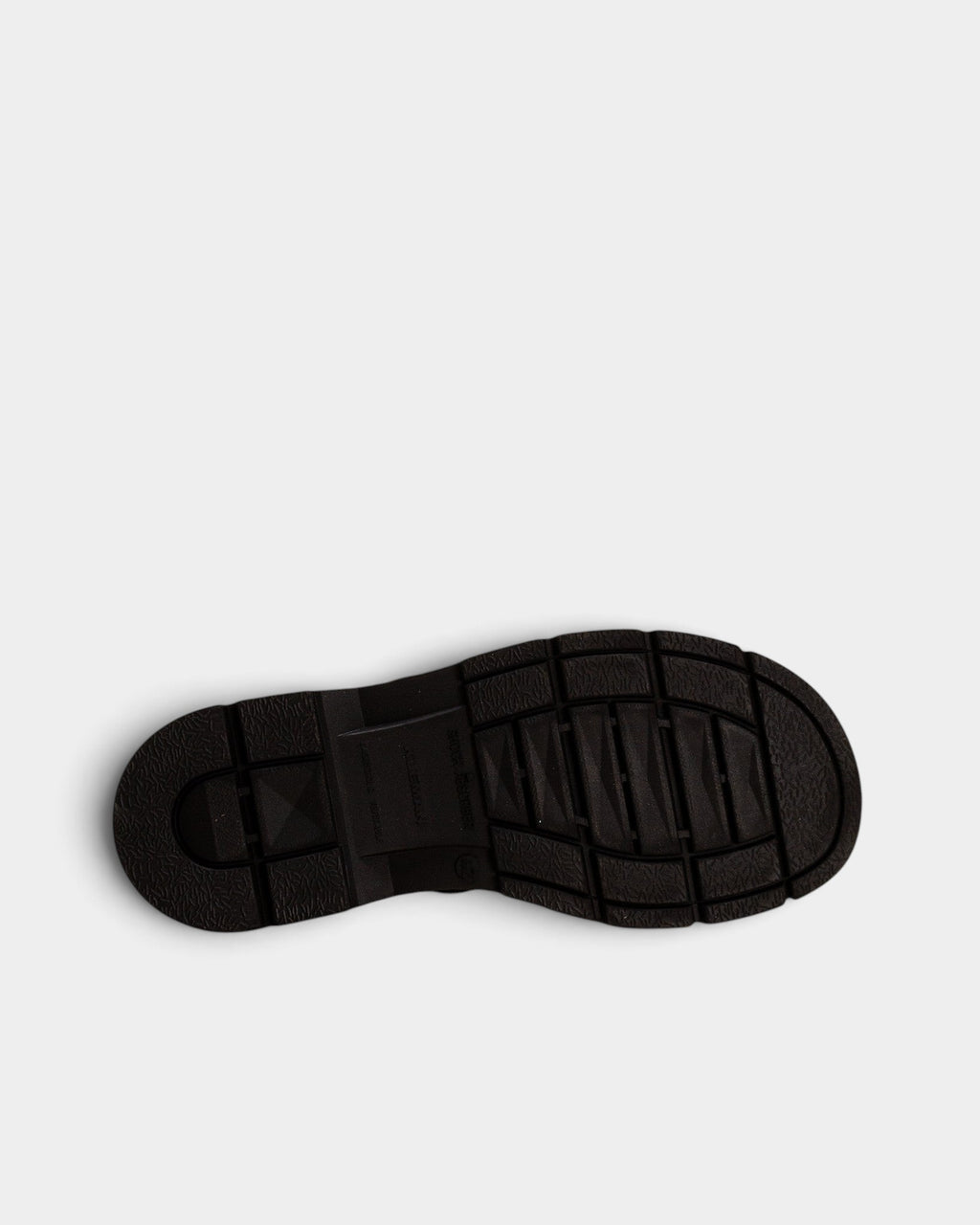 Lockwood Avenue Kleman Babord black fisherman sandal featuring a thick, durable rubber lug sole for superior grip.