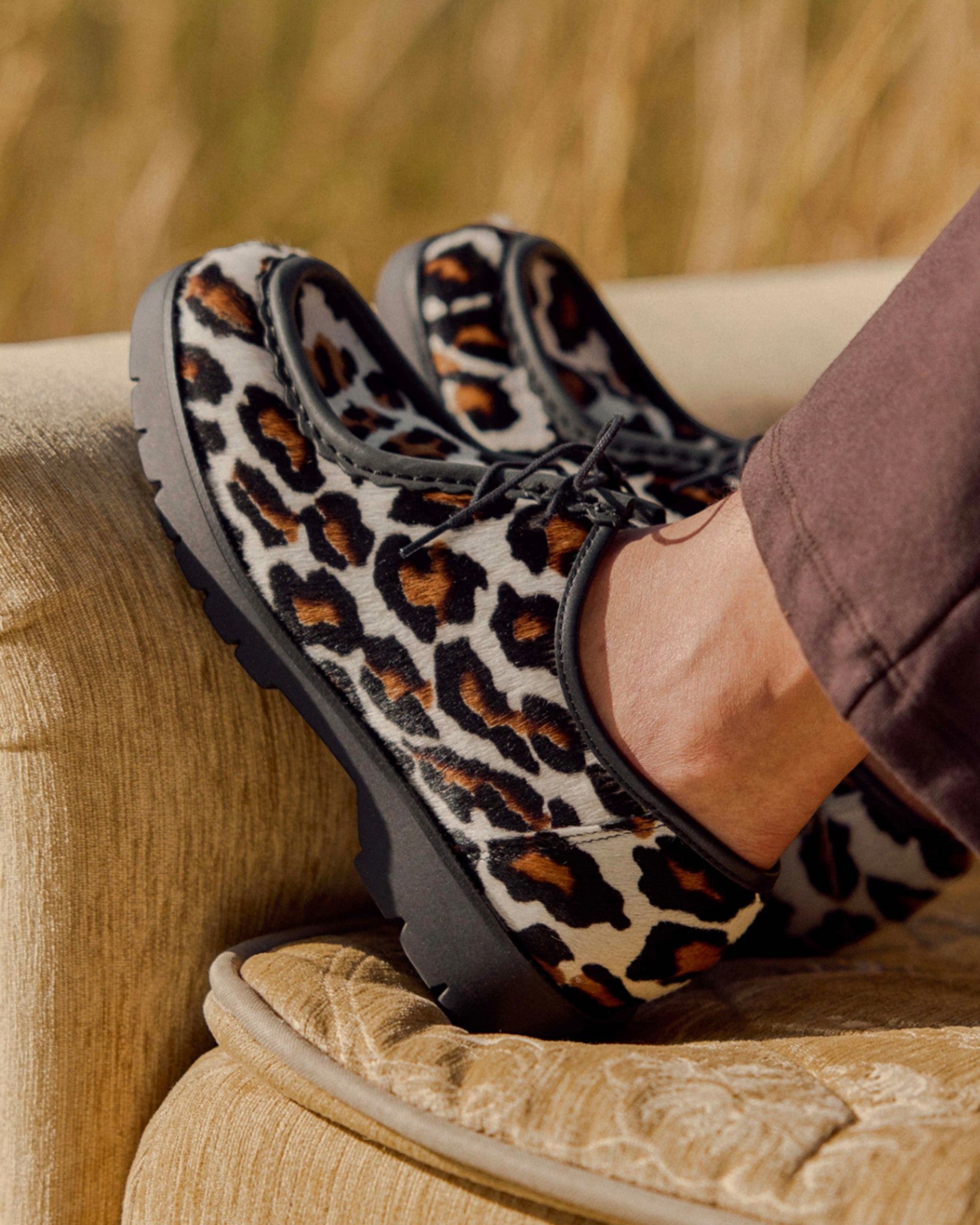 靴 KLEMAN PADROR Kleman Padror Shoes - Panther Print – Lockwood Avenue