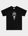 Lockwood Avenue Limosine Screamer black ringspun cotton t-shirt with white front graphic print