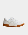 Lockwood Avenue NB Numeric Tom Knox 600 skate shoes in white leather and mesh with a gum rubber outsole
